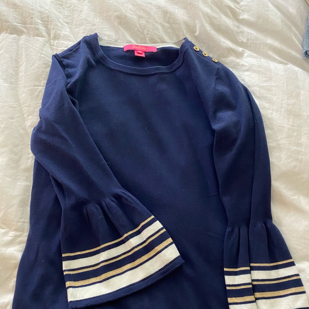 Lily Pulitzer bell sleeve top